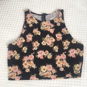 Floral tank top